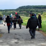 Passeggiata verso i campi